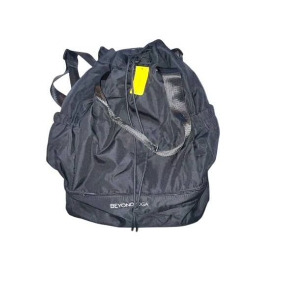 Beyond Yoga Convertible Backpack Black Separate Zip Compartment On Bottom main image 15